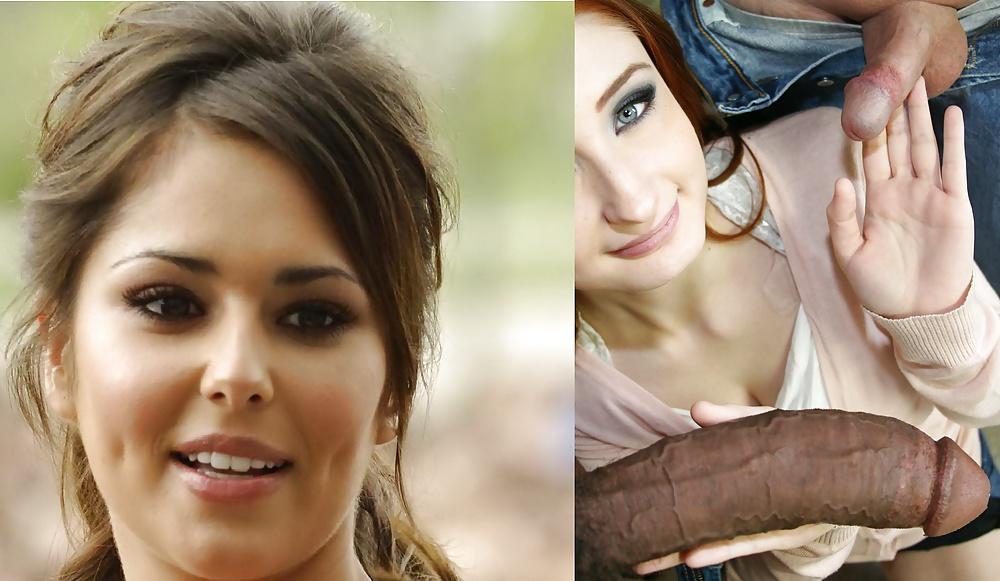 18P Cheryl Cole Black Cock 7