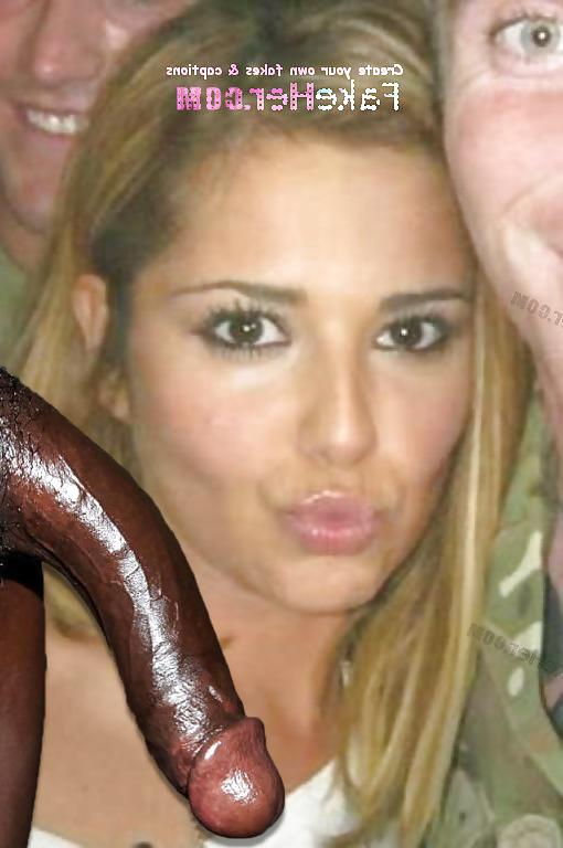 18P Cheryl Cole Black Cock 7
