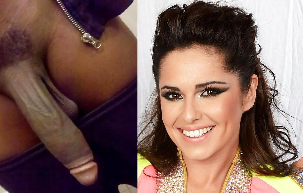 18P Cheryl Cole Black Cock 7