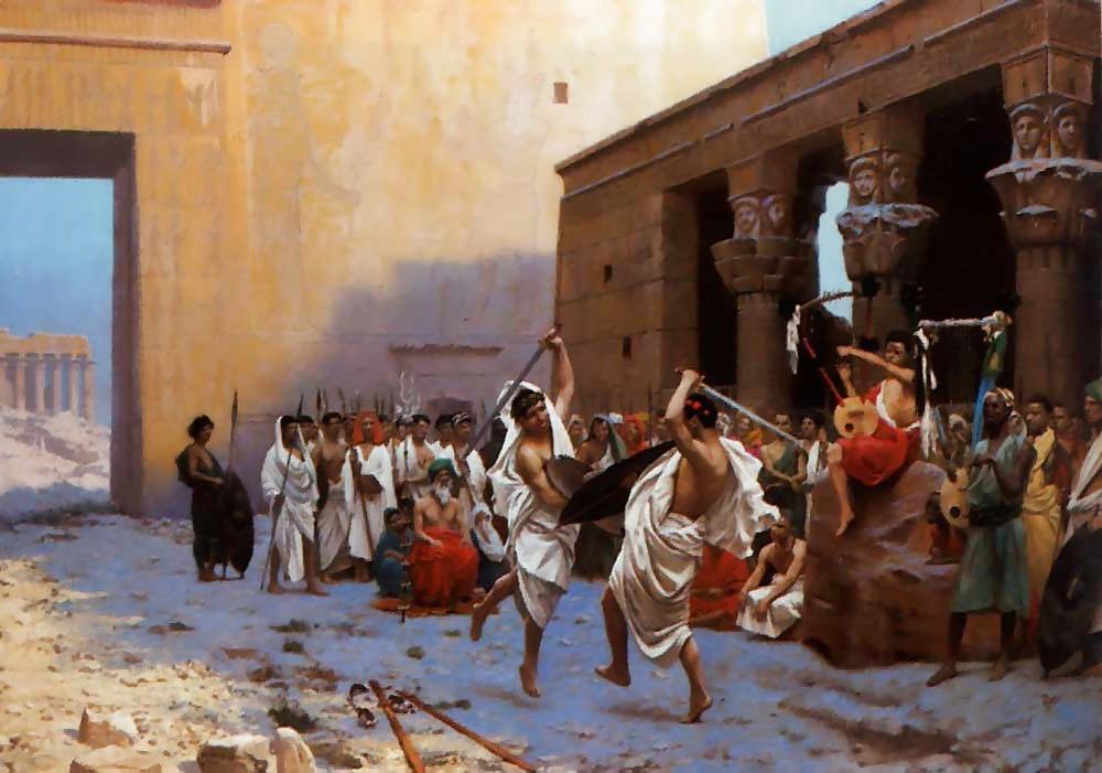 16P Jean-Leon Gerome: Greco-Roman