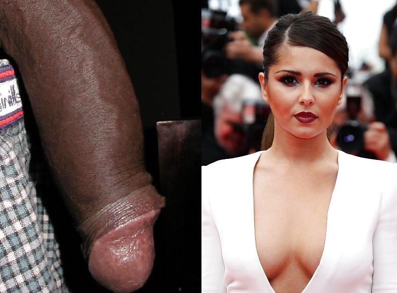 22P Cheryl Cole Black Cock 2