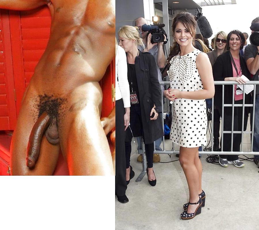 22P Cheryl Cole Black Cock 2
