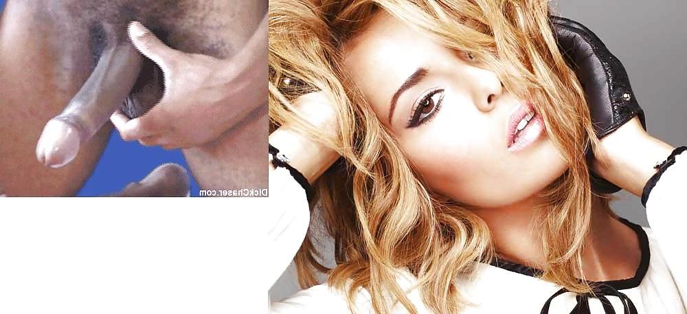 22P Cheryl Cole Black Cock 2