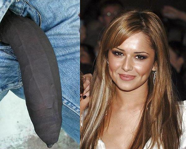 22P Cheryl Cole Black Cock 2