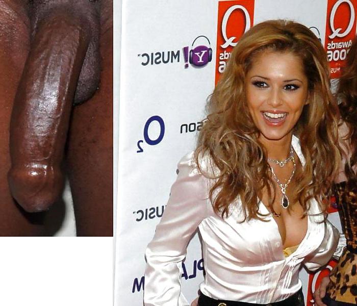 22P Cheryl Cole Black Cock 2