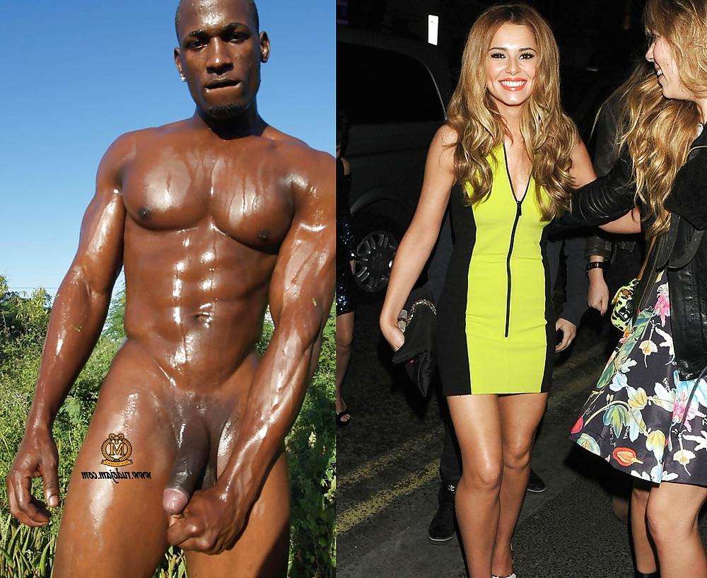 22P Cheryl Cole Black Cock 2