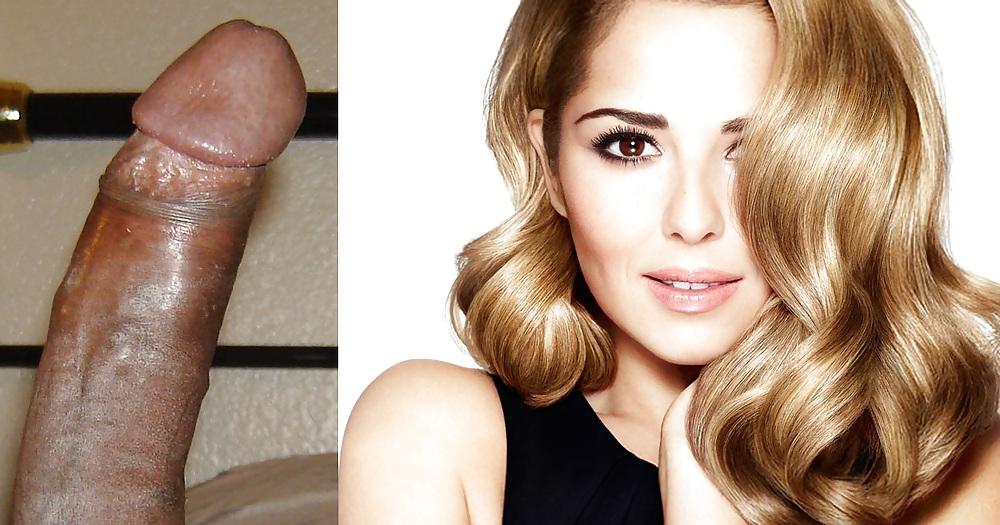 22P Cheryl Cole Black Cock 2