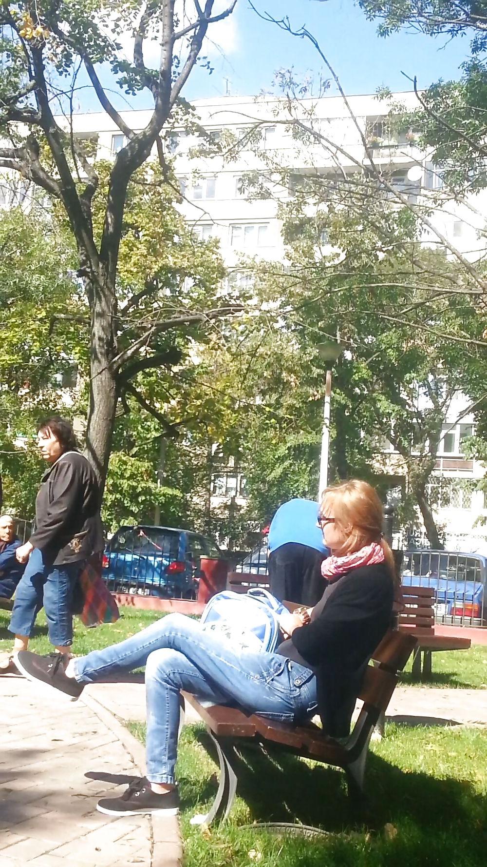 5P Blonde parck romanian