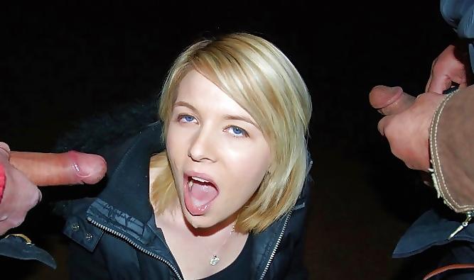 19P Tranny Bukkake - Transe - DWT Gruppen Gesichtsbesamung