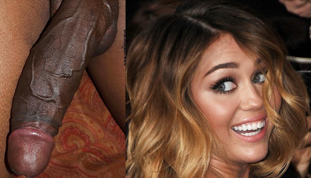 20P Miley Cyrus Black Cock