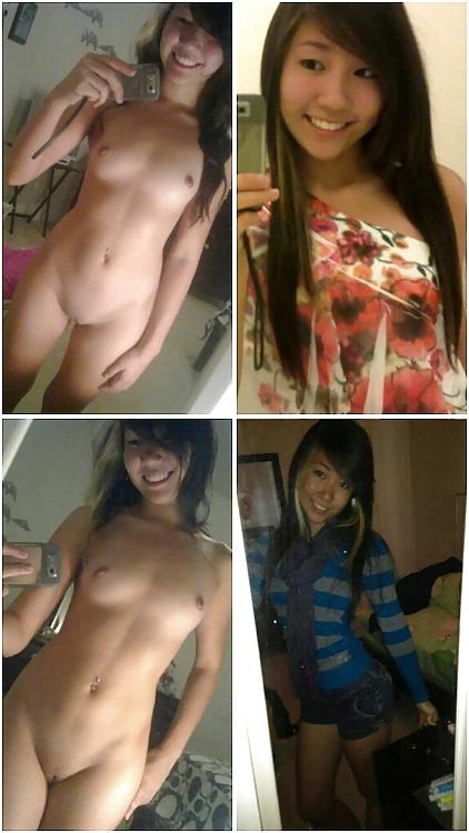 17P Sweet ass teens dressed and undressed clothed unclothed 