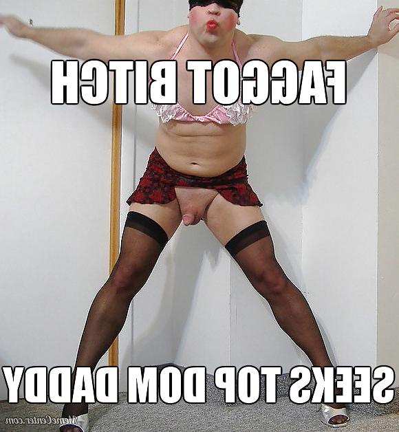 7P Sissy Faggot Rachel with a tiny sissy clit