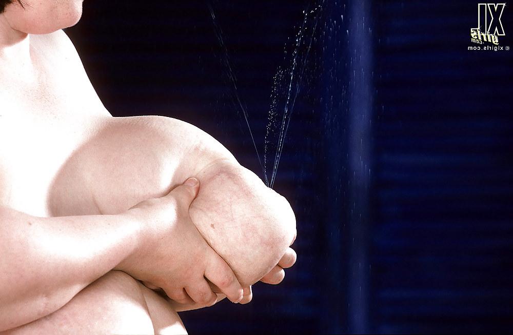10P Sandra Simms - huge lactating tits