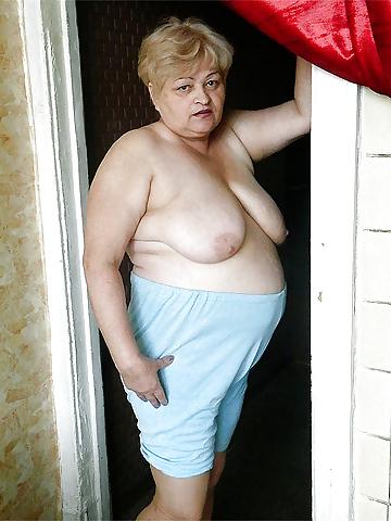 5P Firm Belly BBW granny like my neighbor, need more like her