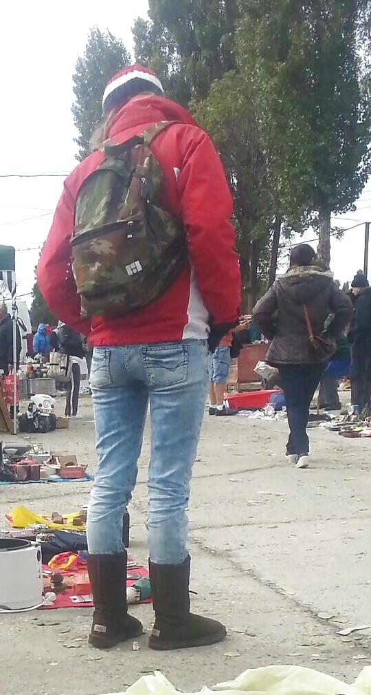 5P Ass blonde romanian