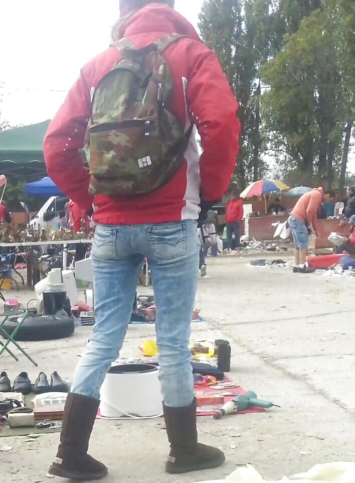 5P Ass blonde romanian