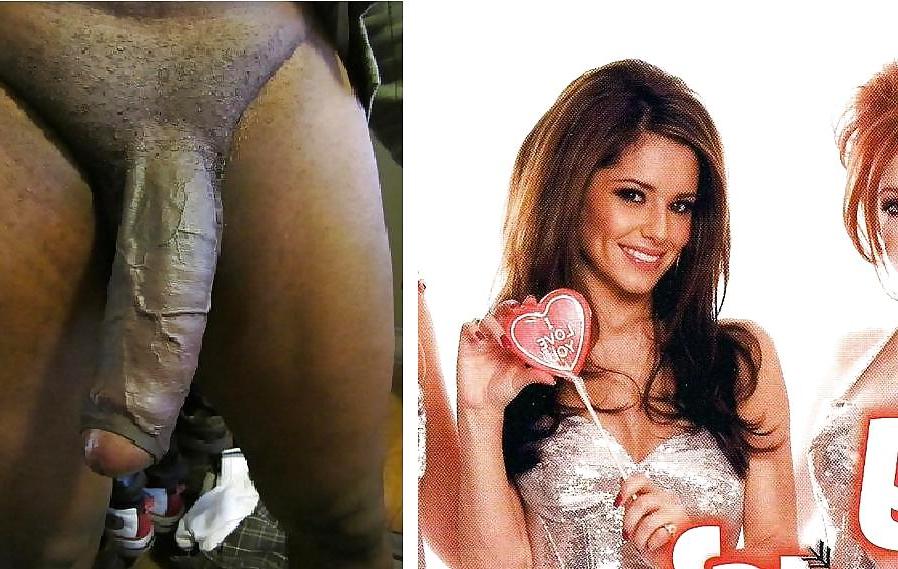 25P Cheryl Cole Black Cock 3