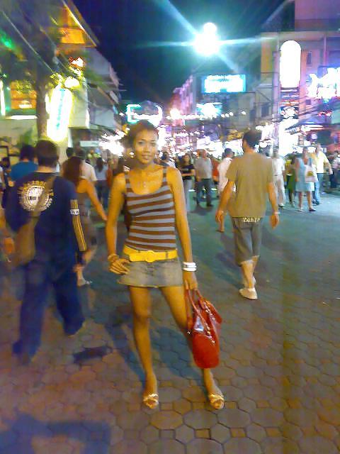 25P Ladyboys in daily life - part 01