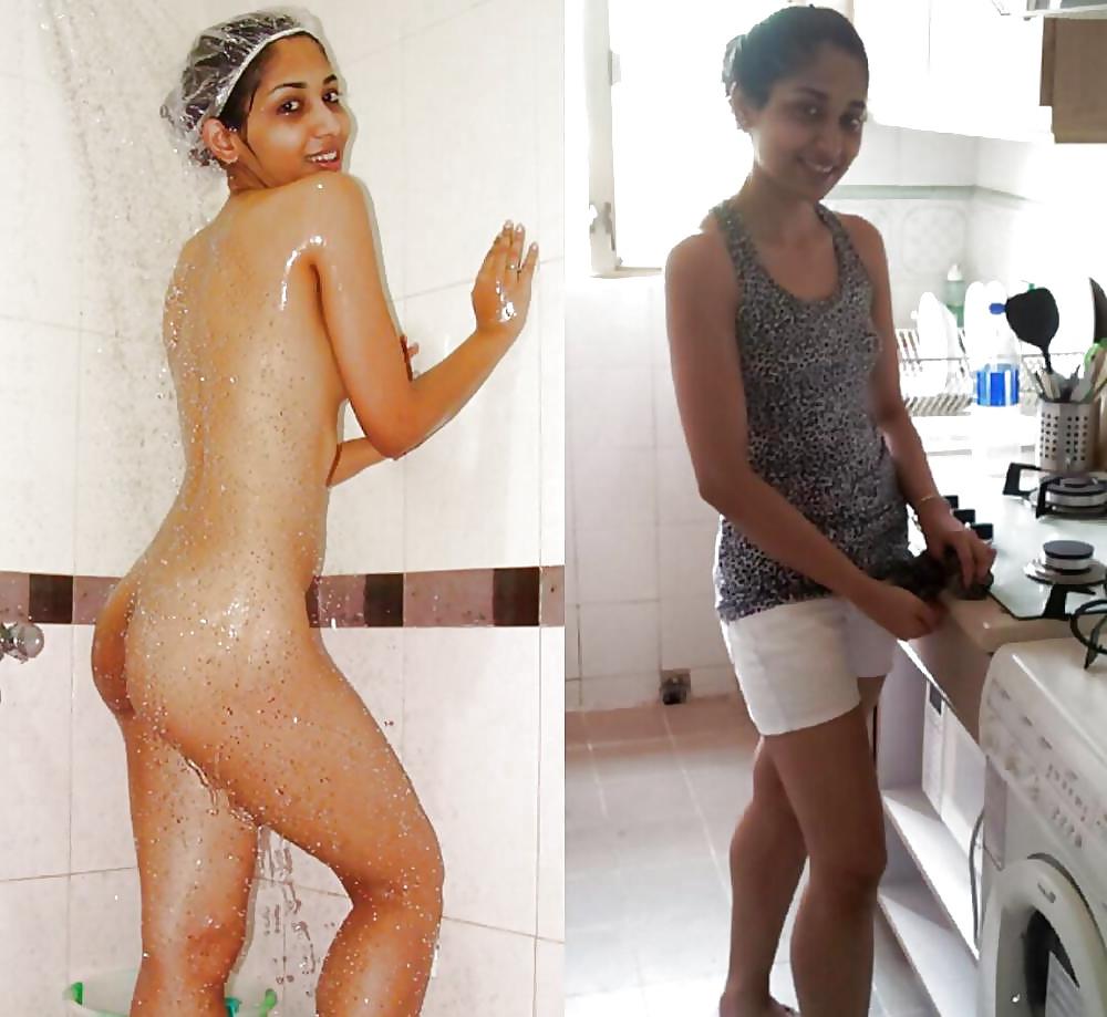 12P Clothed Unclothed Indian Bitches 20