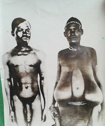 25P Naive native nudity captured in colonial times