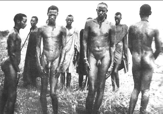 25P Naive native nudity captured in colonial times