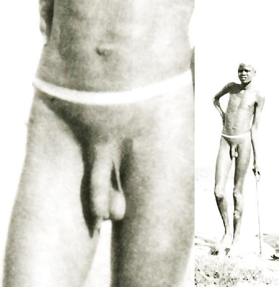 25P Naive native nudity captured in colonial times