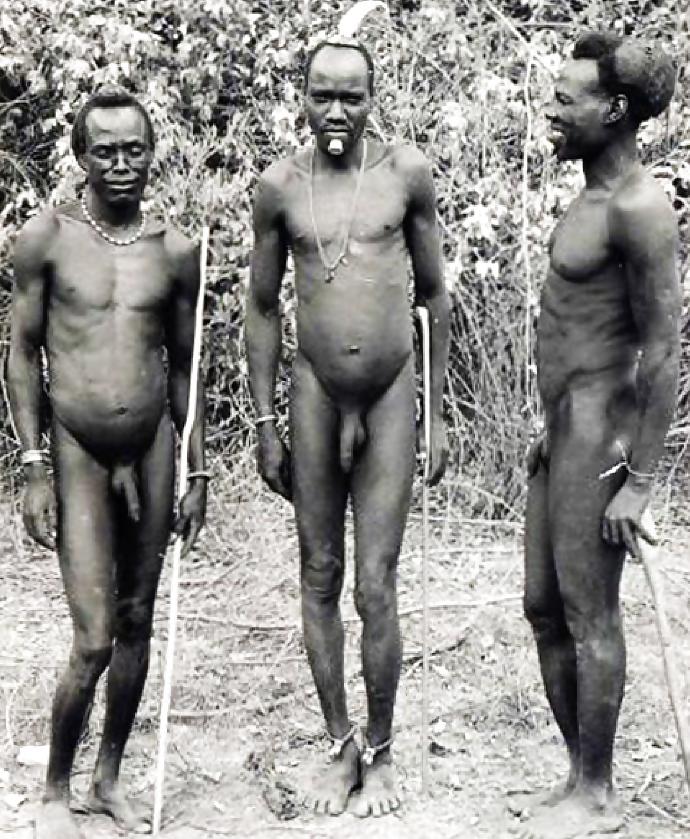 25P Naive native nudity captured in colonial times