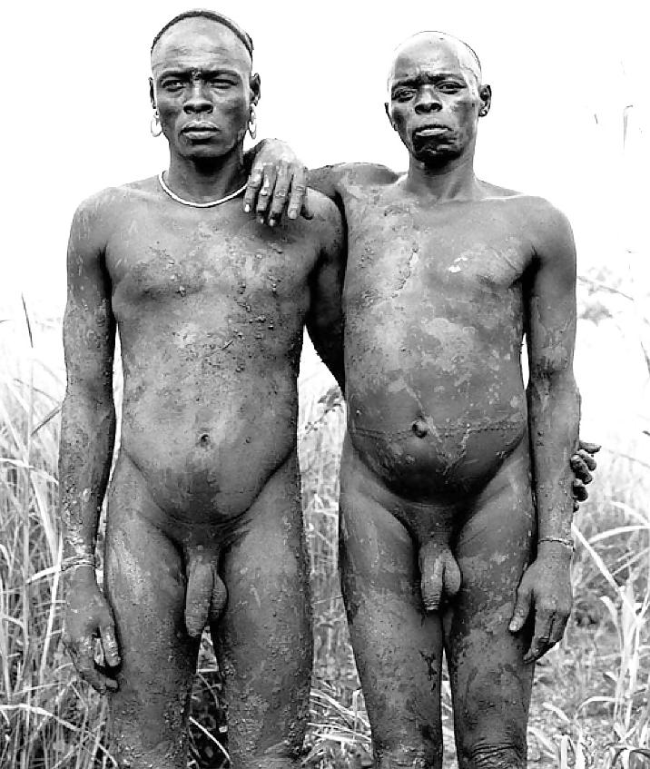 25P Naive native nudity captured in colonial times