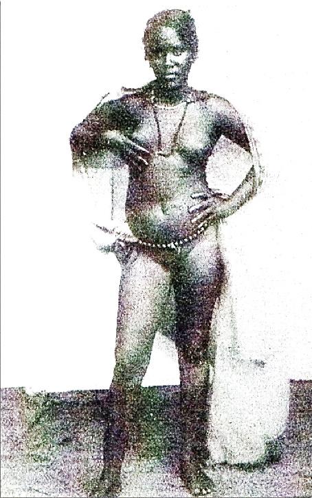 25P Naive native nudity captured in colonial times