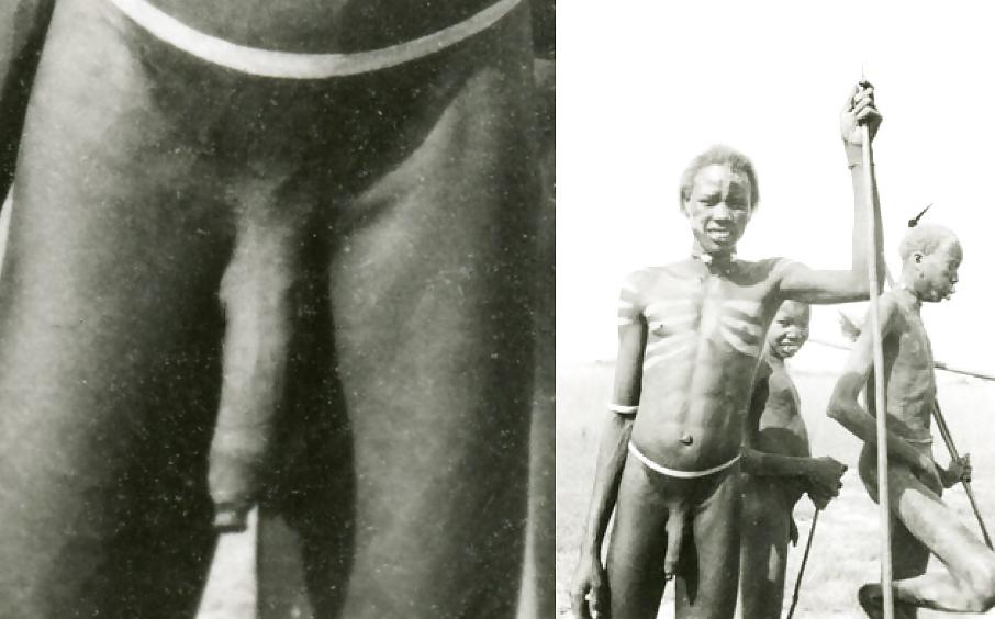 25P Naive native nudity captured in colonial times