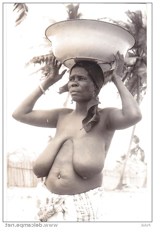 25P Naive native nudity captured in colonial times