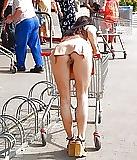 25P Bare bums outdoors...