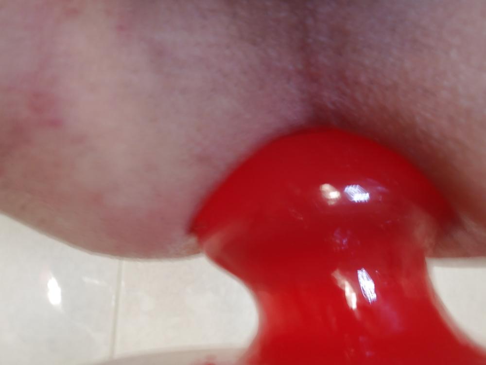 12P New butt plugs little pink huge red