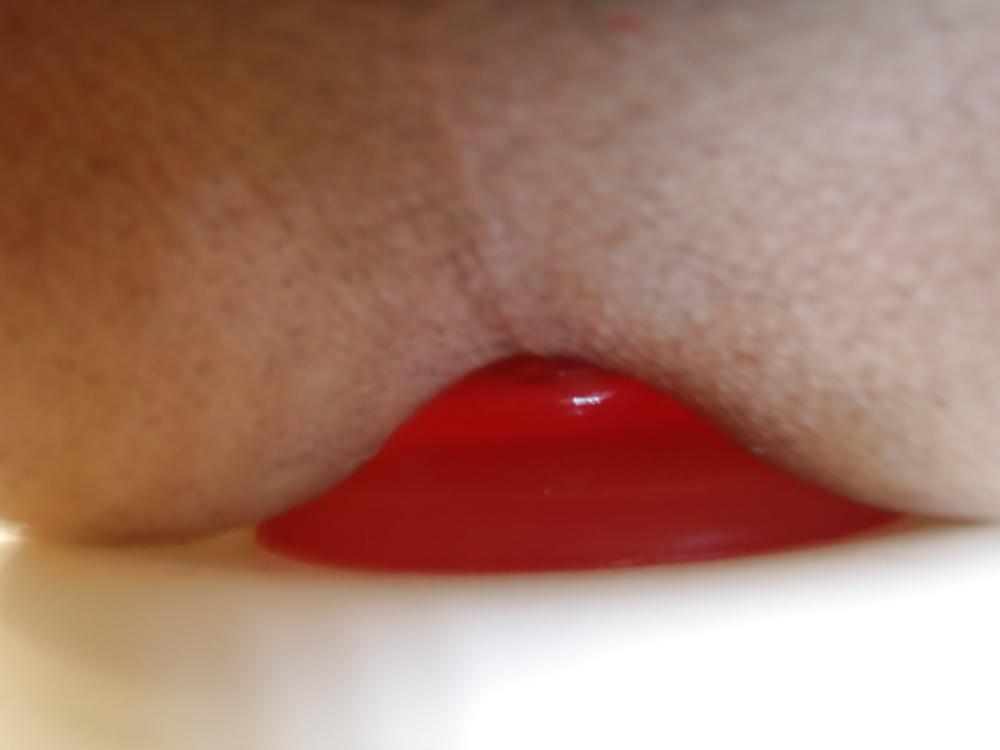 12P New butt plugs little pink huge red