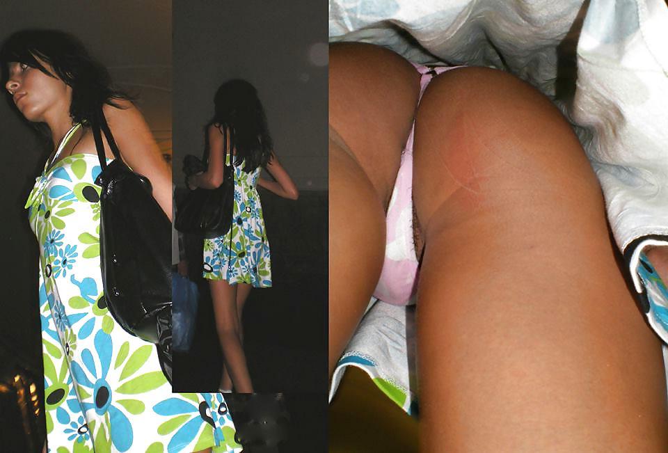 25P Voyeur under skirts