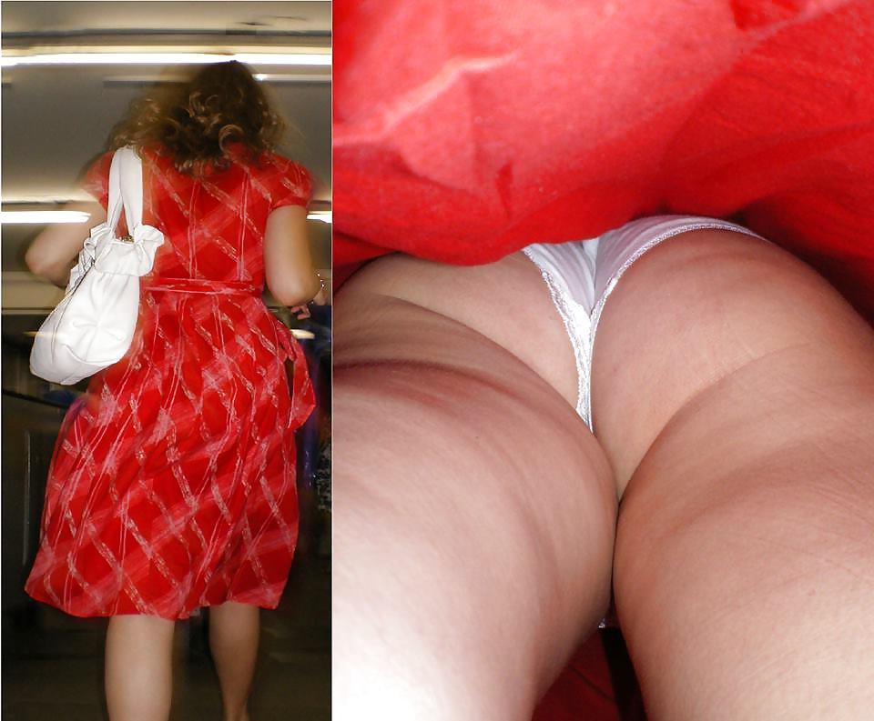 25P Voyeur under skirts