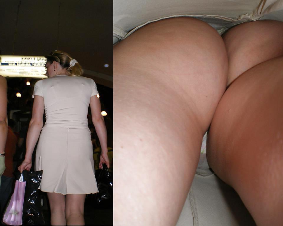 25P Voyeur under skirts