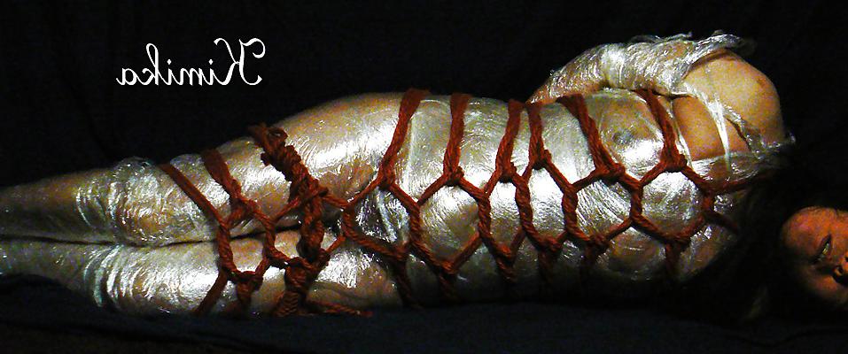 13P Wrap film and self rope bondage