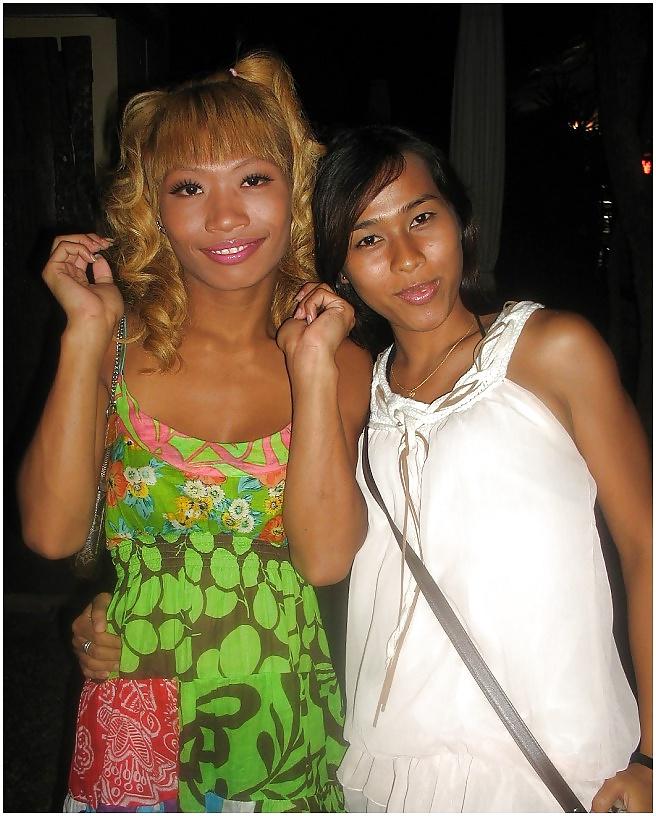 25P Ladyboys in daily life - part 06