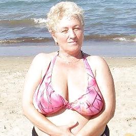 25P Busty granny Gina