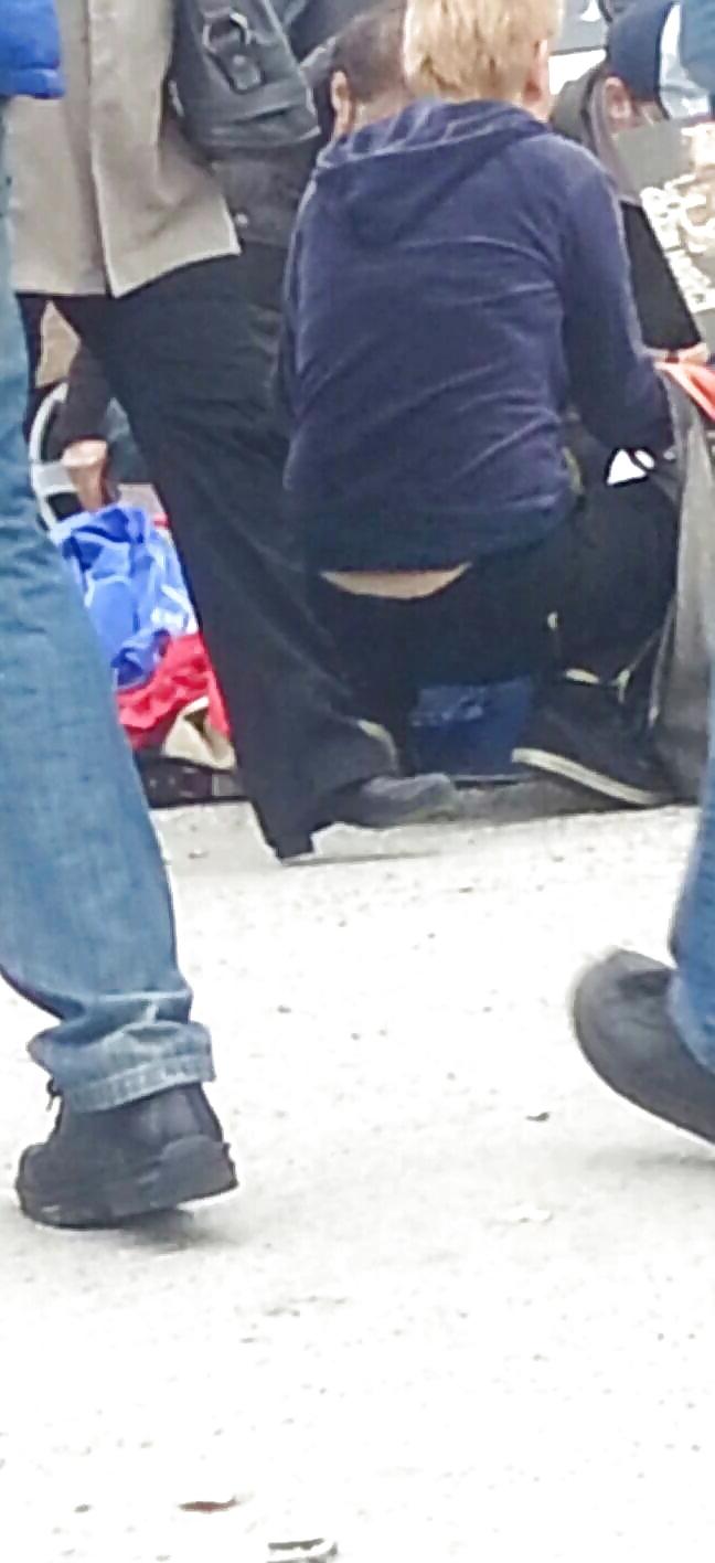 5P Sexy blonde ass romanian
