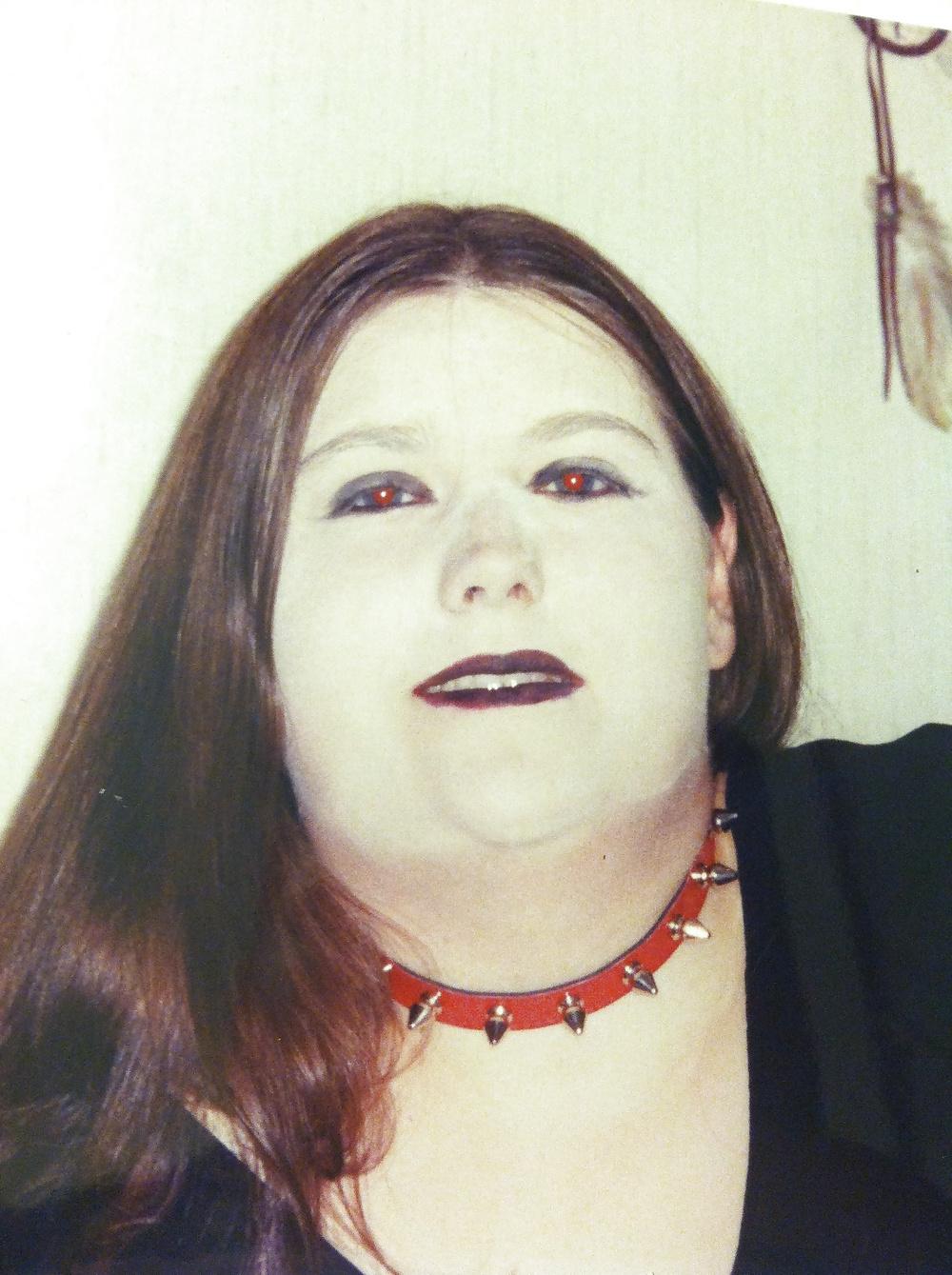 12P Bbw goth slut