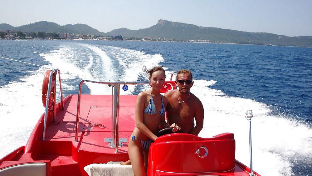 9P Russian girl antalya holidays
