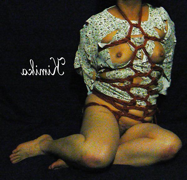 17P Kimika self rope bondage