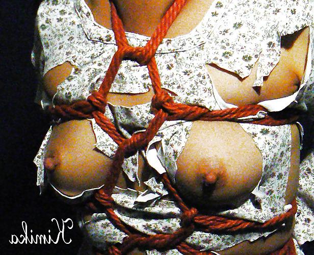17P Kimika self rope bondage