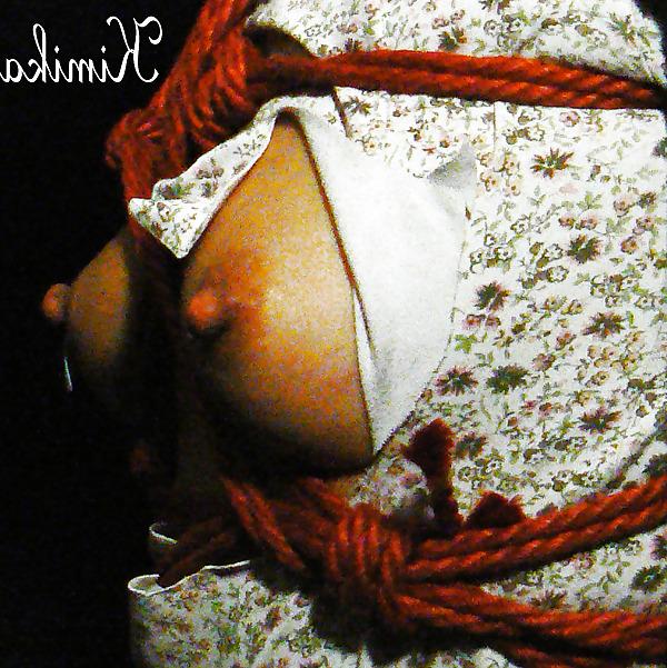 17P Kimika self rope bondage