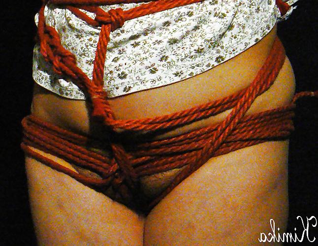 17P Kimika self rope bondage