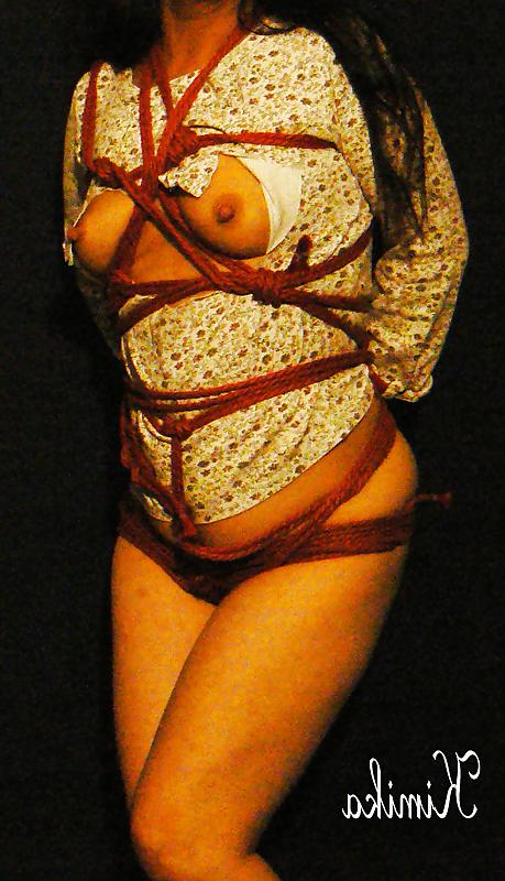 17P Kimika self rope bondage