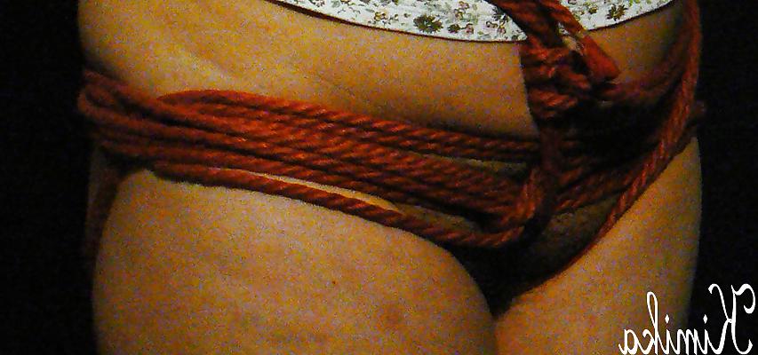 17P Kimika self rope bondage