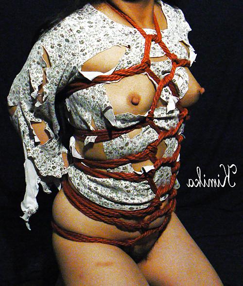 17P Kimika self rope bondage